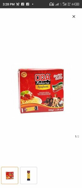 Oba Spaghetti Box 40pcs ×200g