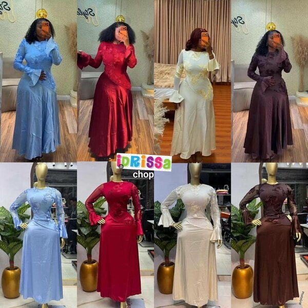 Robe longue élégante pour femmes