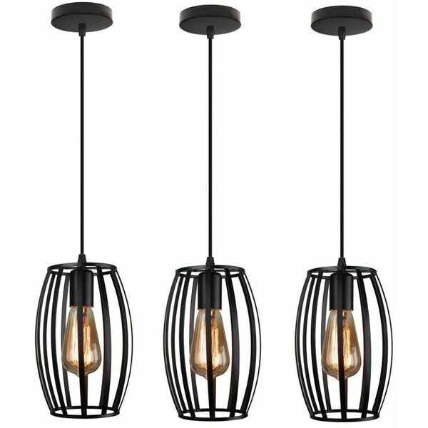 Suspension industrielle noire