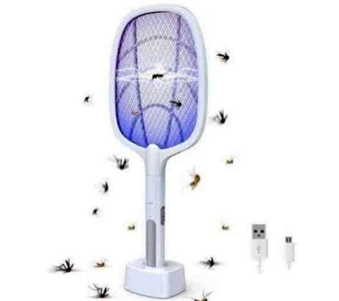 Raquette anti-insectes rechargeable USB