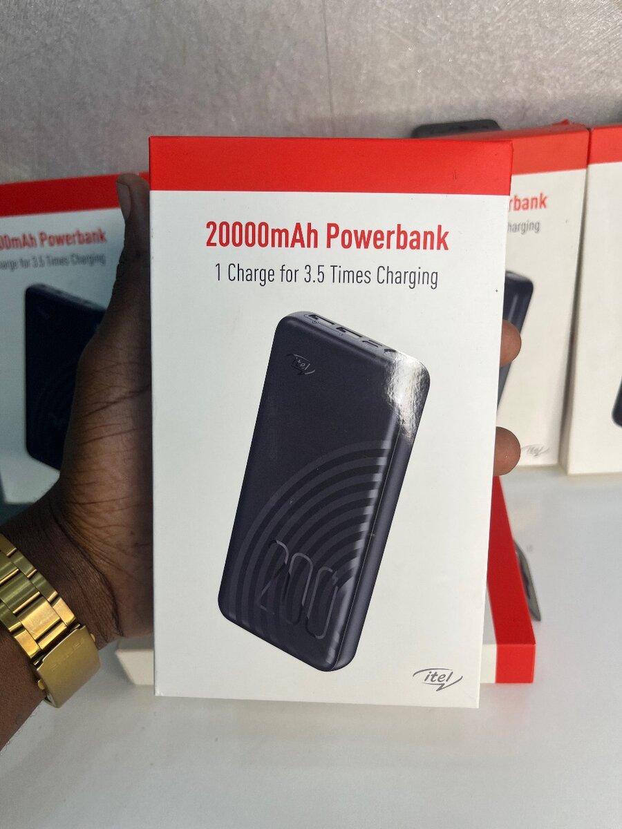 Itel powerbanks (20000mAh)