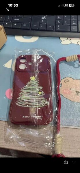 Coque Noël iPhone avec Corde