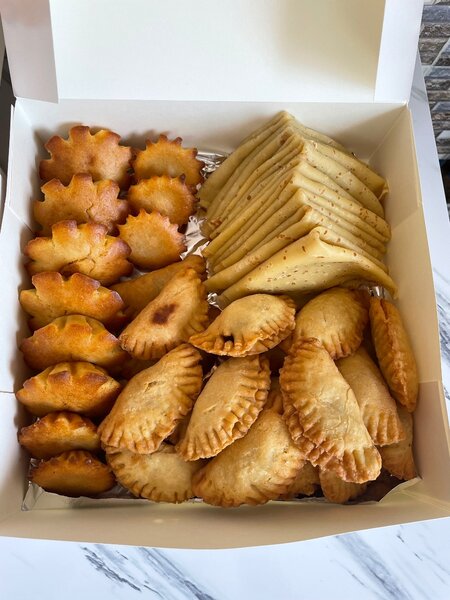 Box de crêpes, pastels et cake