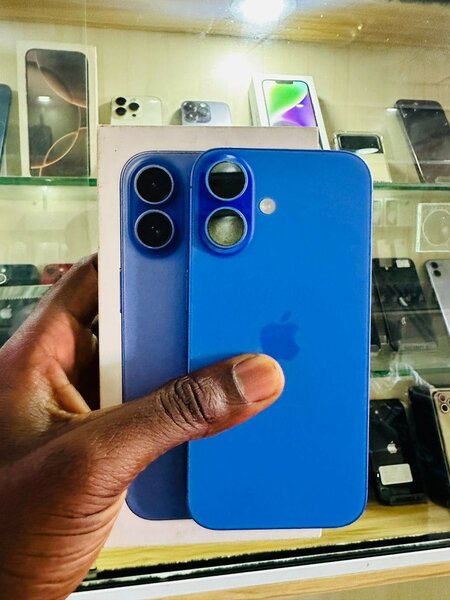 iPhone Bleu Moderne