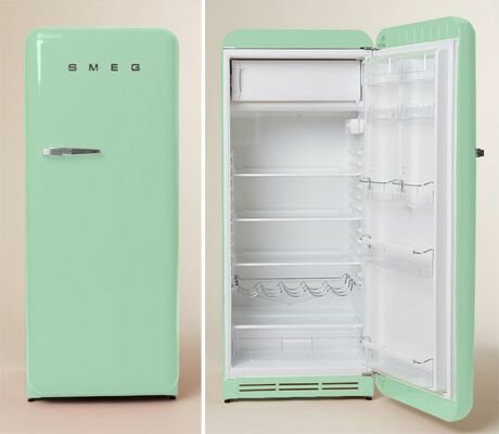 Réfrigérateur SMEG rétro vert