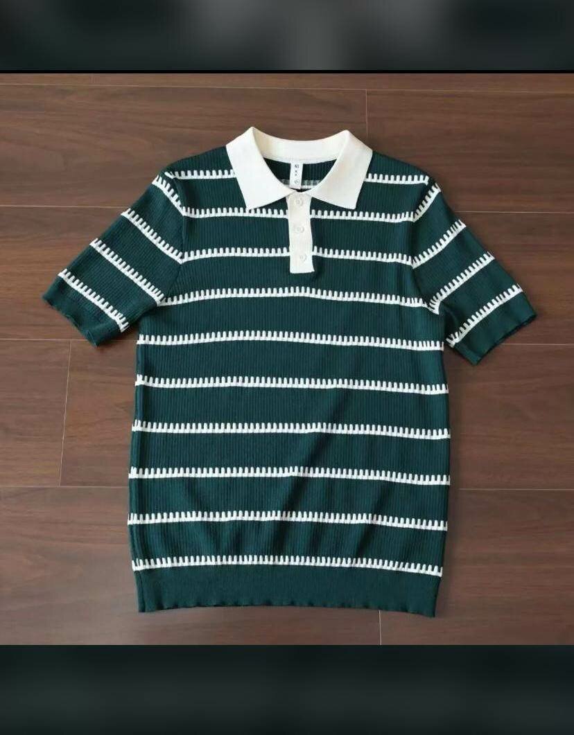 Polo à rayures chic homme