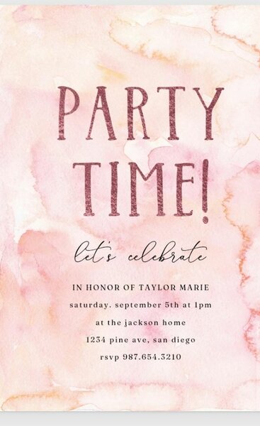 Invitation card