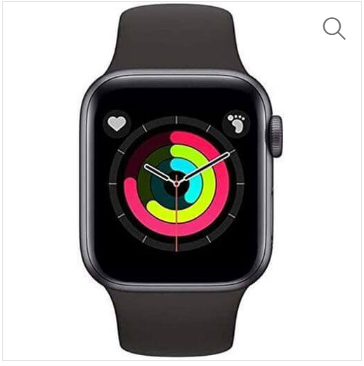 T500 Smart Watch Series 6 1.44 Inch Bluetooth Calling, Heart Rate, Blood Pressure with Fitpro App -Black