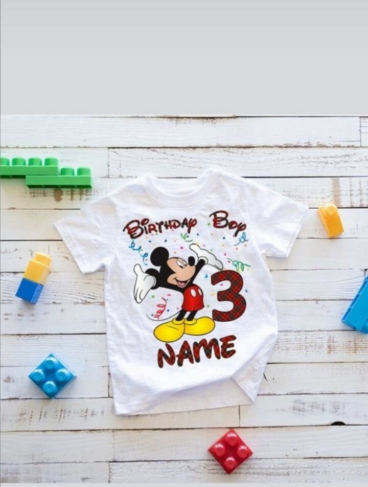 T-shirt personnalisé pour l'anniversaire