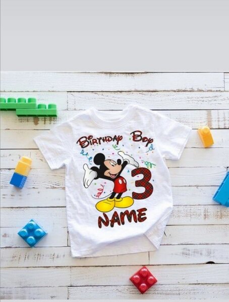 T-shirt personnalisé pour l'anniversaire