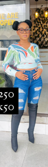 Print Long Sleeve Top