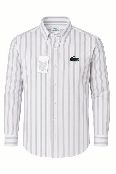 Chemise Élégante à Rayures