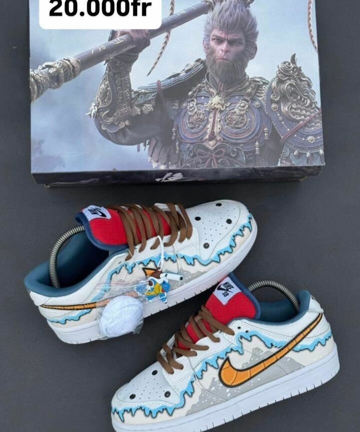 Baskets personnalisées artistiques