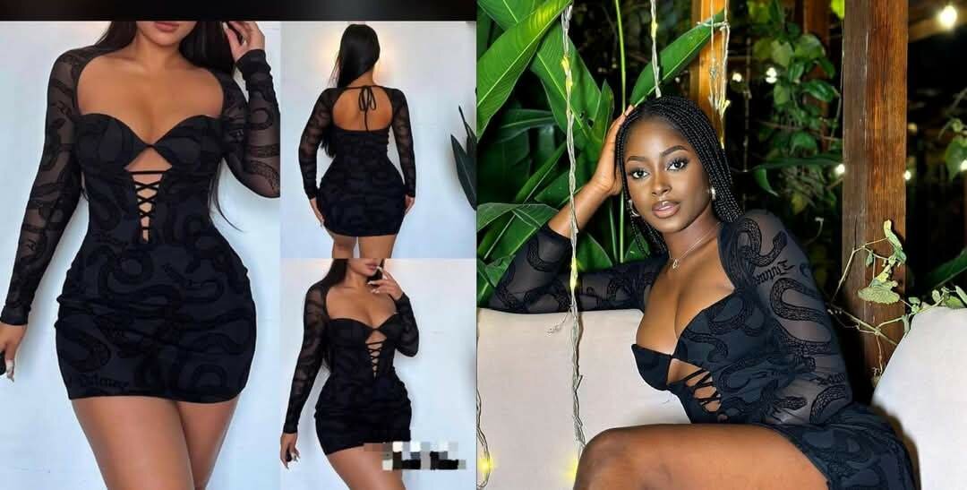 Robe moulante femme mode