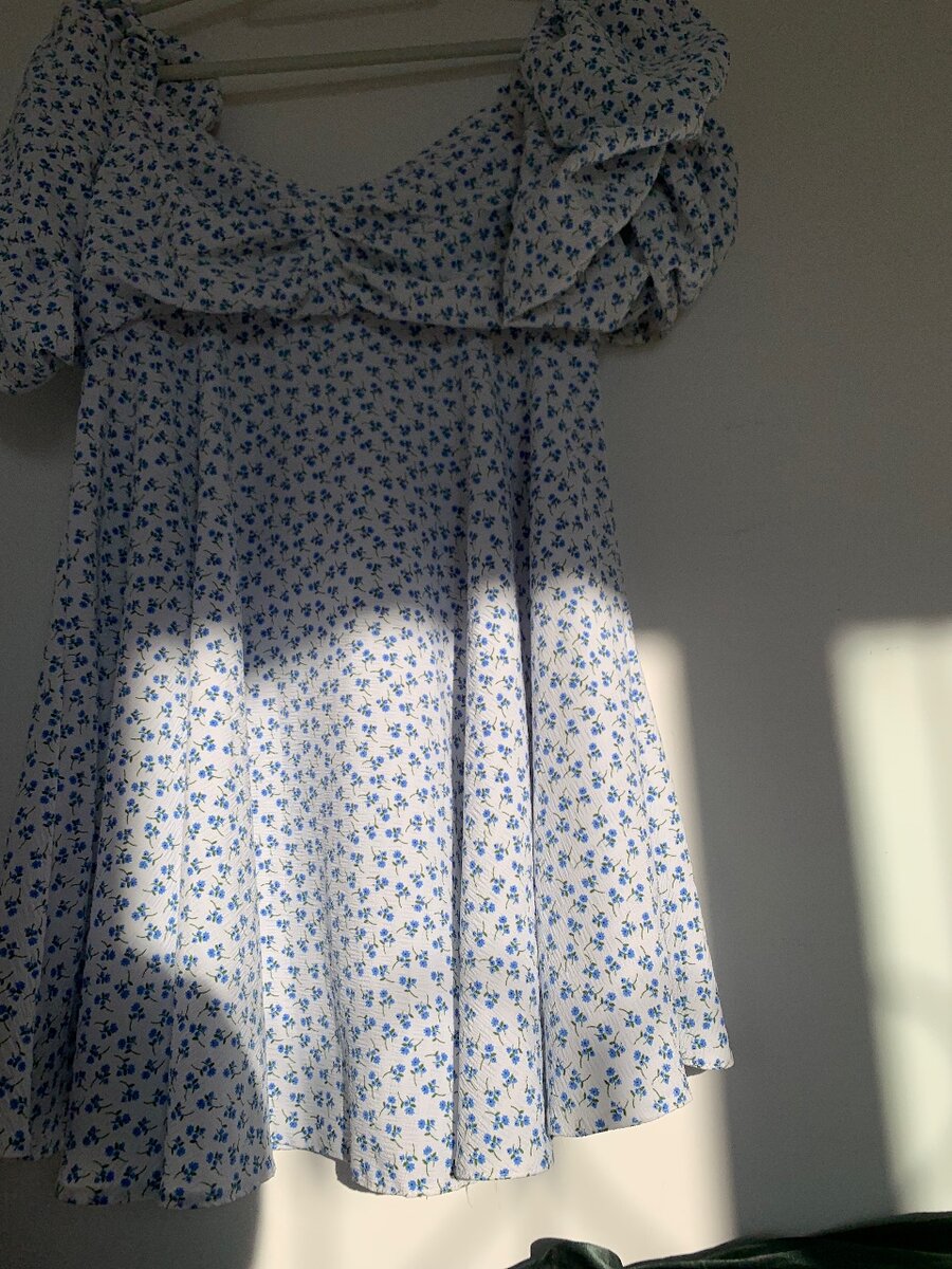 Кароткое летняя платье