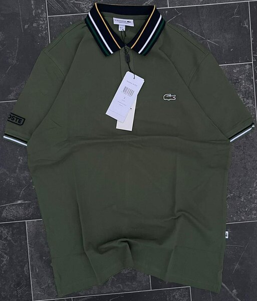 Polo homme vert classique