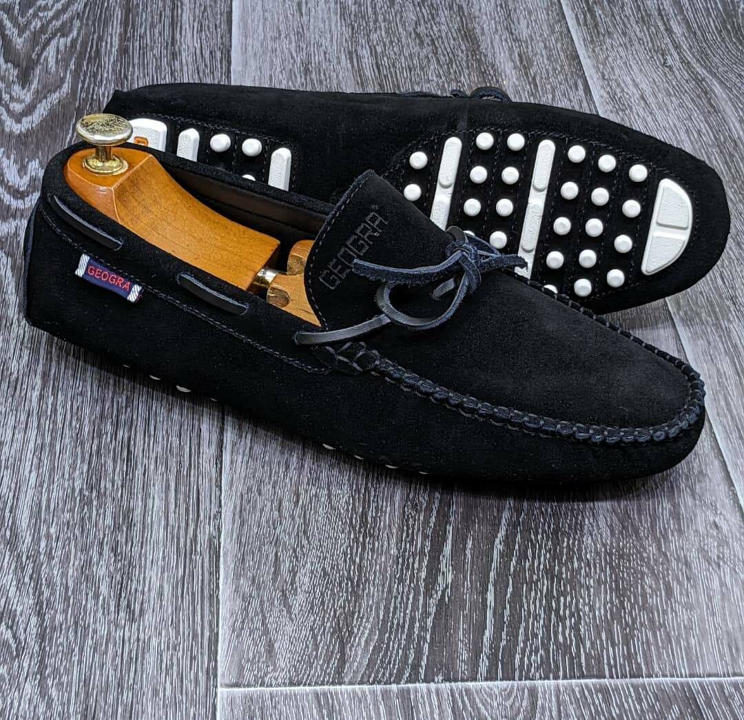 Mocassins en daim élégants