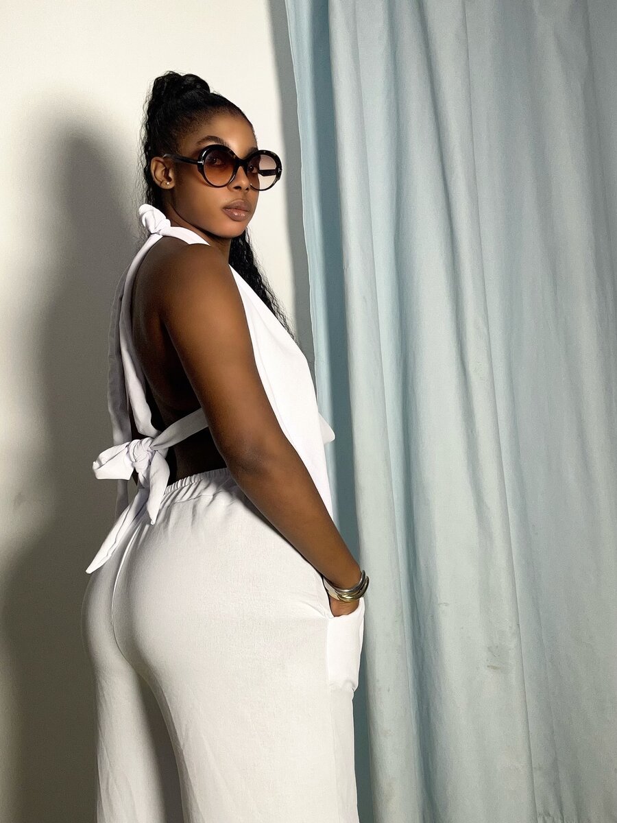 Ensemble élégant blanc