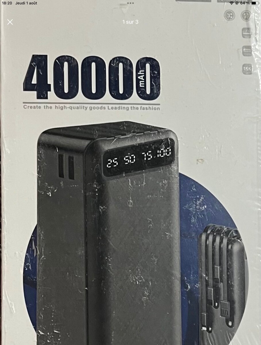 Hepu Powerbank 40.000mah