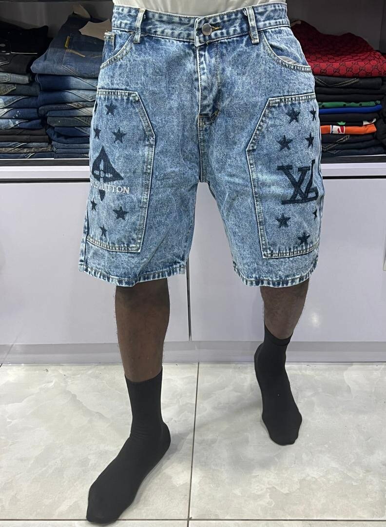 Shorts en jean décontractés