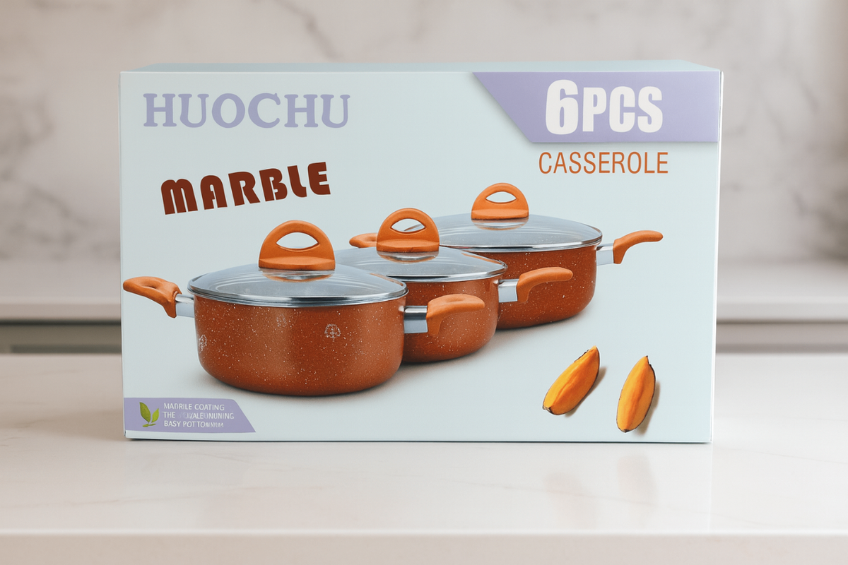 Ensemble de Casseroles Antidérapantes