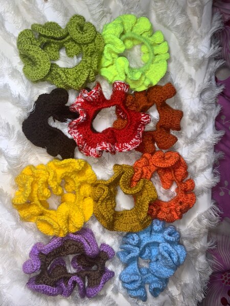 Chouchous à cheveux crochet