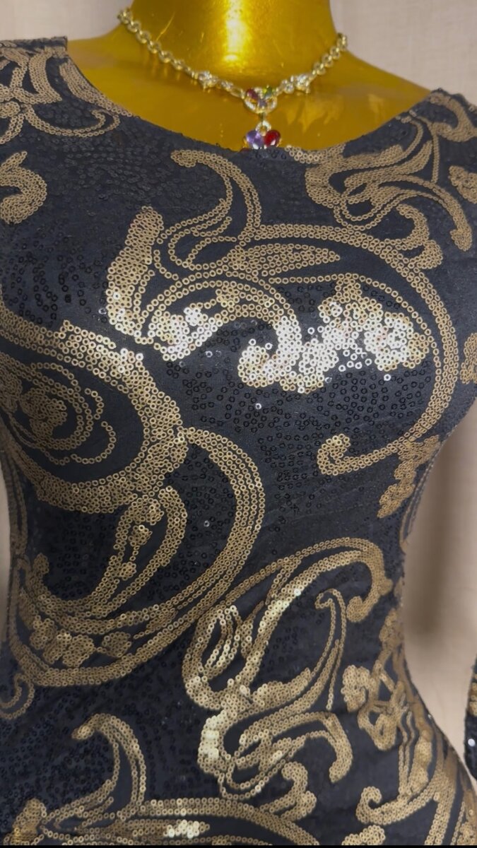 Robe à paillettes élégante
