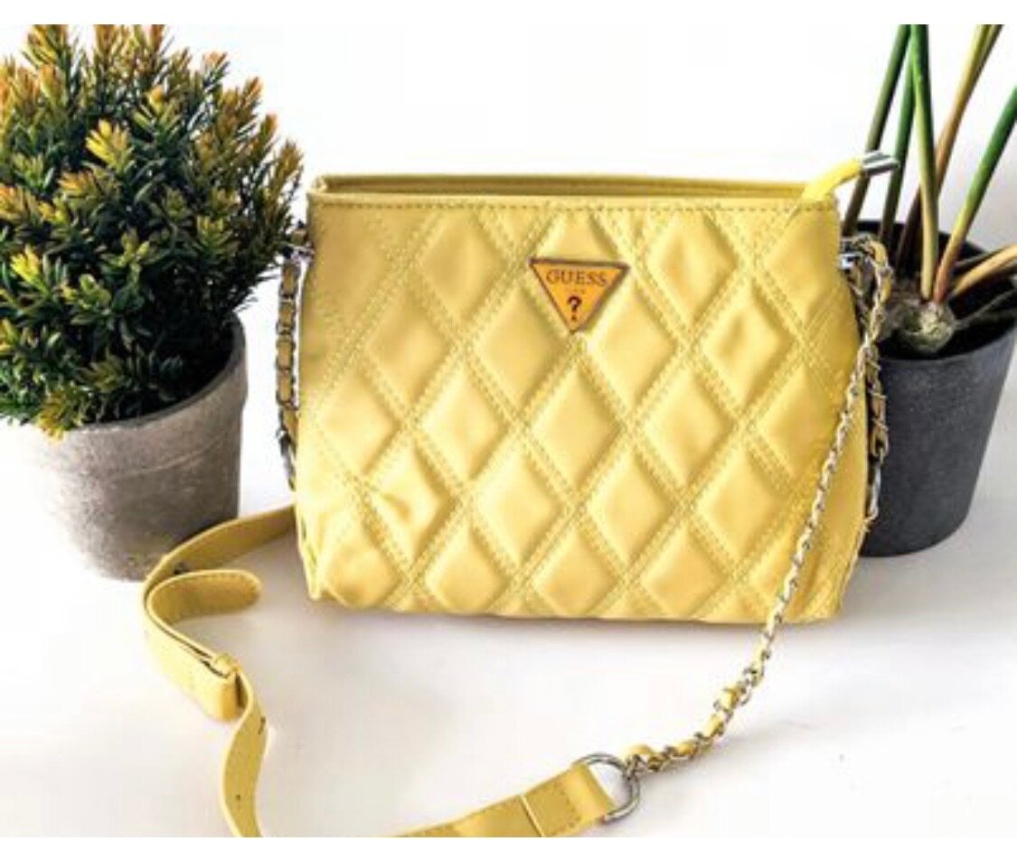 Quilted Faux  Bag