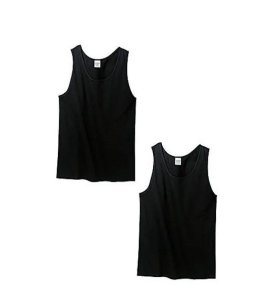 Pack Of 2 - Black Vests For Men