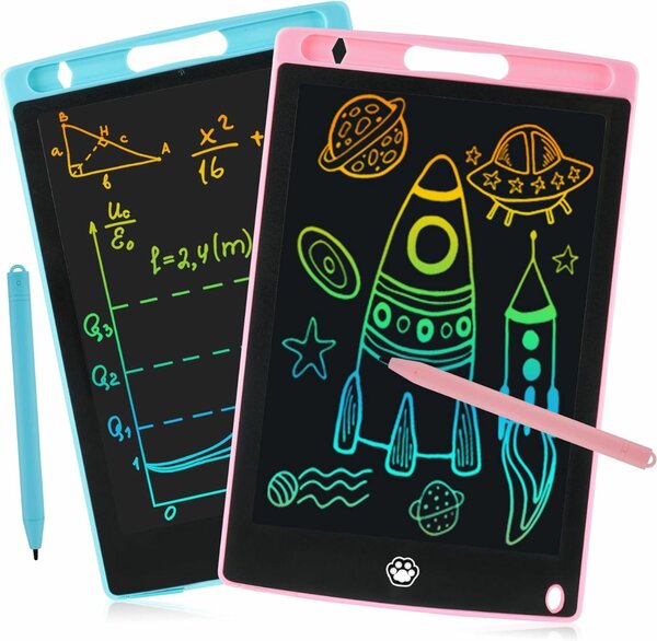 6.5" & 8.5" Colorful LCD Writing Tablets for Kids