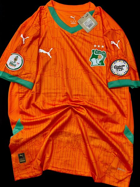 Maillot Côte d'Ivoire brodé