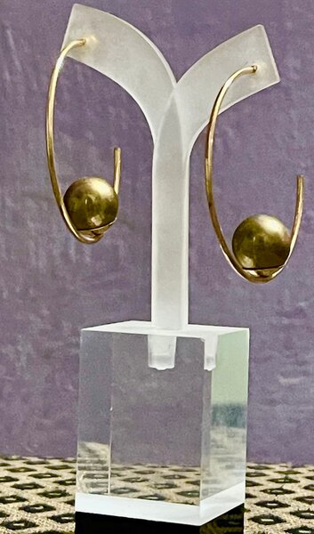 Boucles d'oreilles en or élégantes