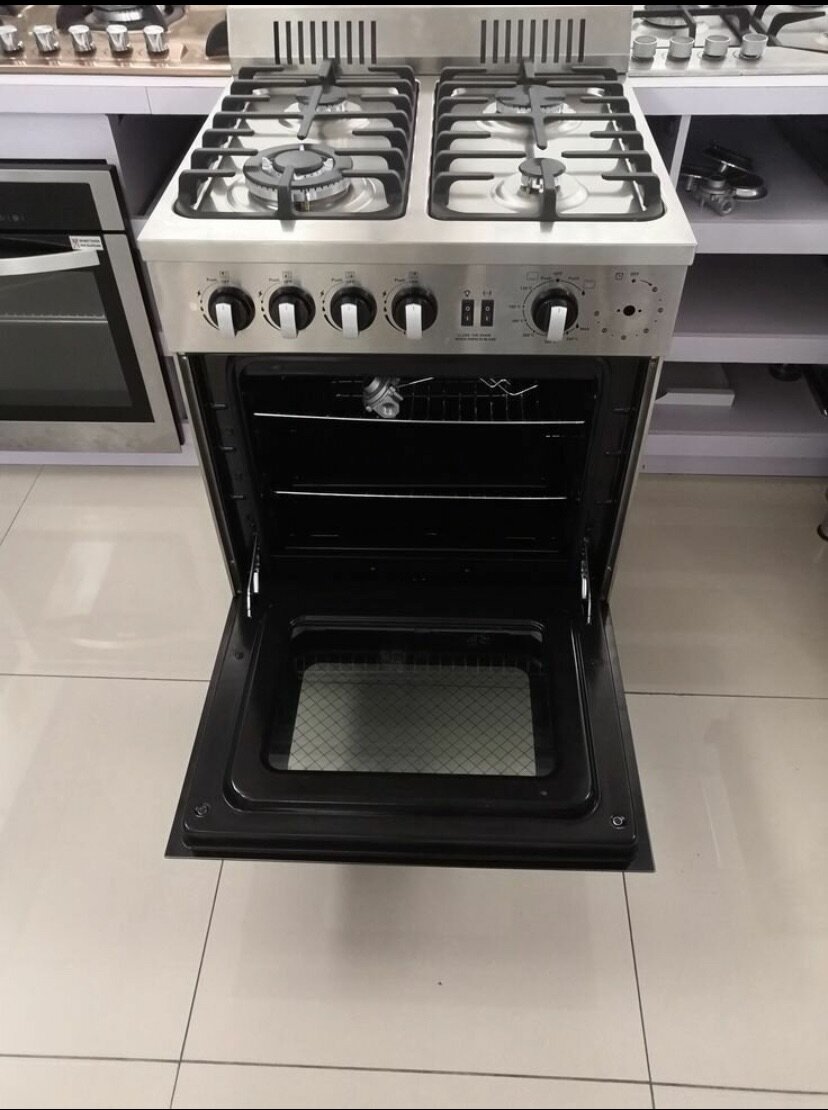Electric and Gas Burner Stove with grill