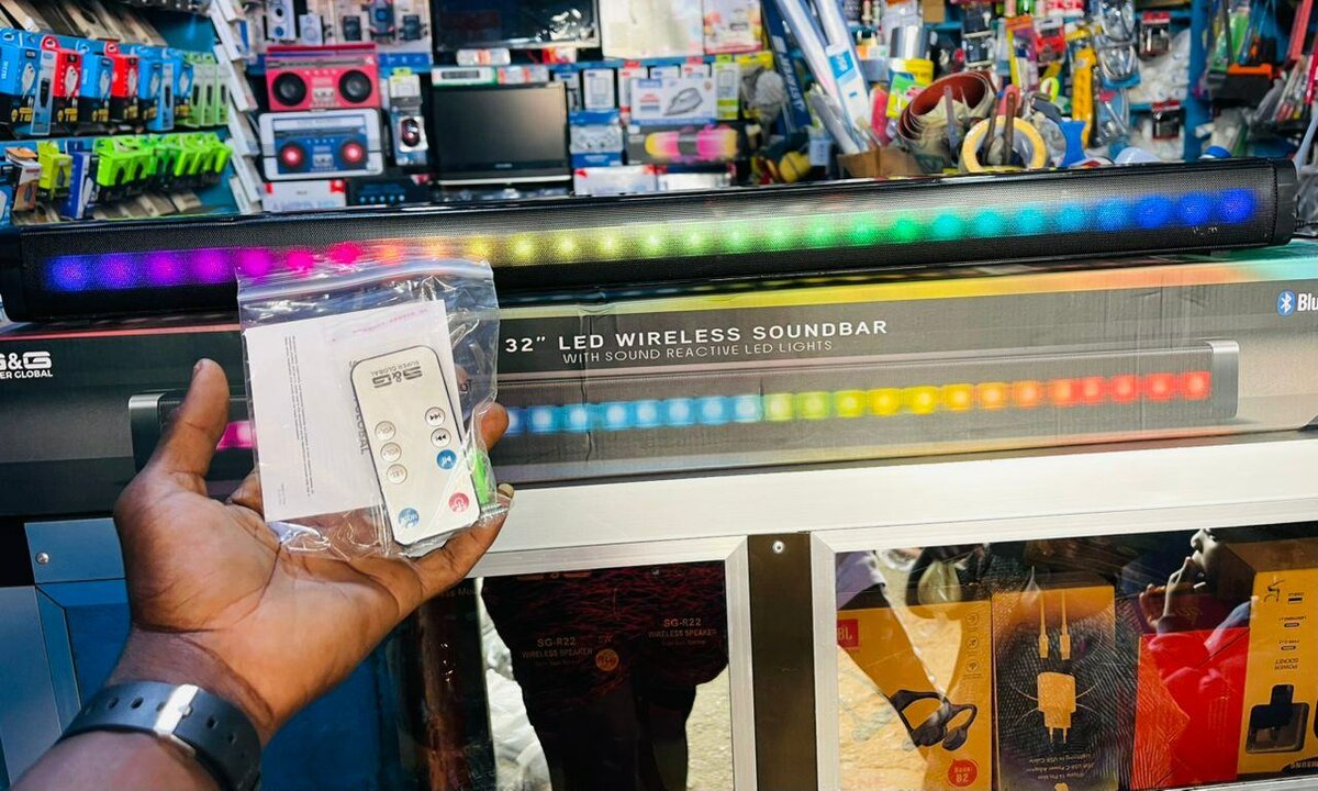 Barre de Son LED Bluetooth 32"