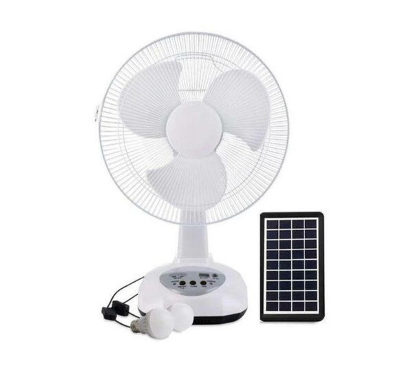 Ventilateur solaire avec lampe