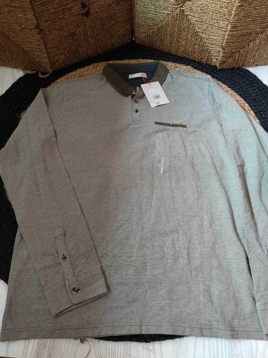 Polo homme à manches longues