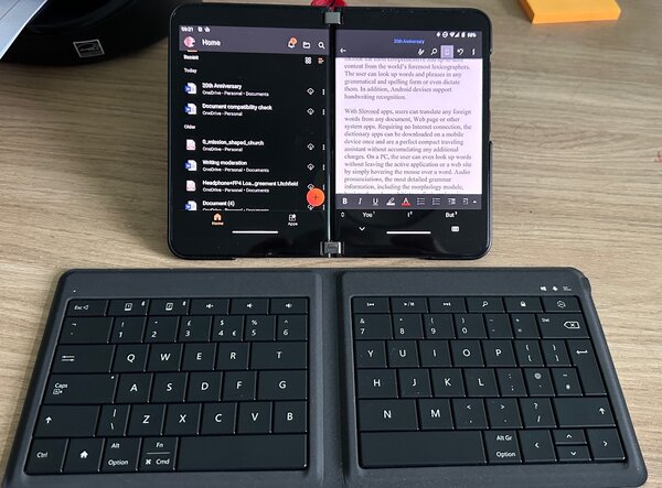 Clavier pliable Bluetooth compact