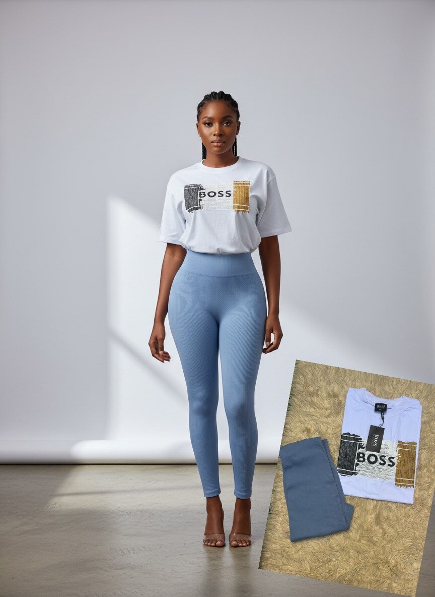 Ensemble T-shirt et Collant