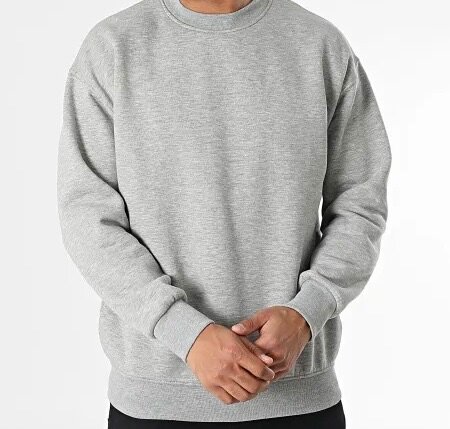 Sweat à col rond unisexe