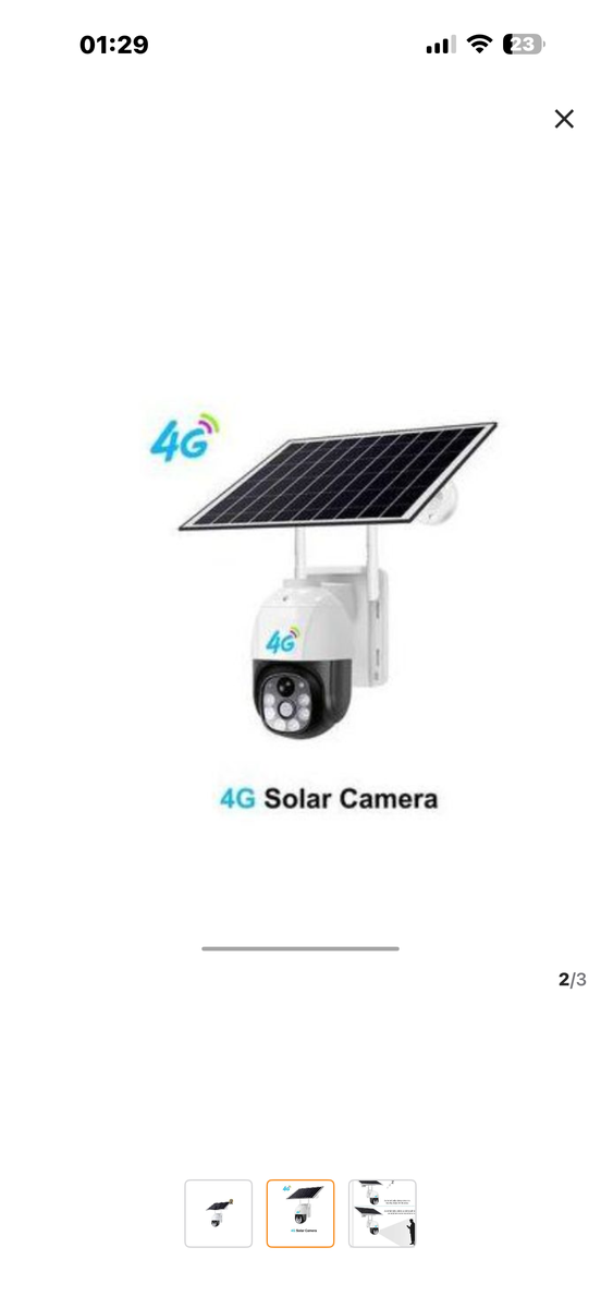 Caméra de Sécurité Solaire 4G