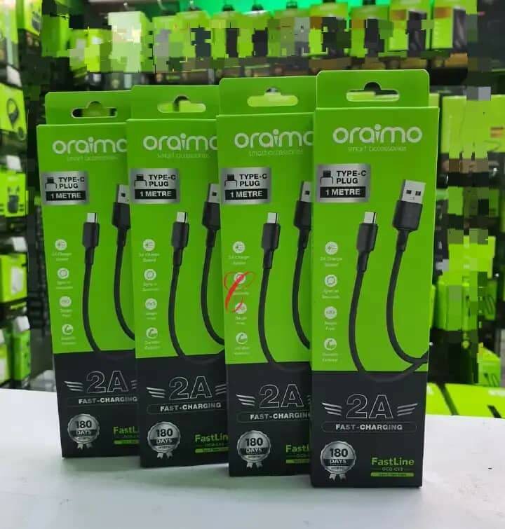Oraimo fast charging cables