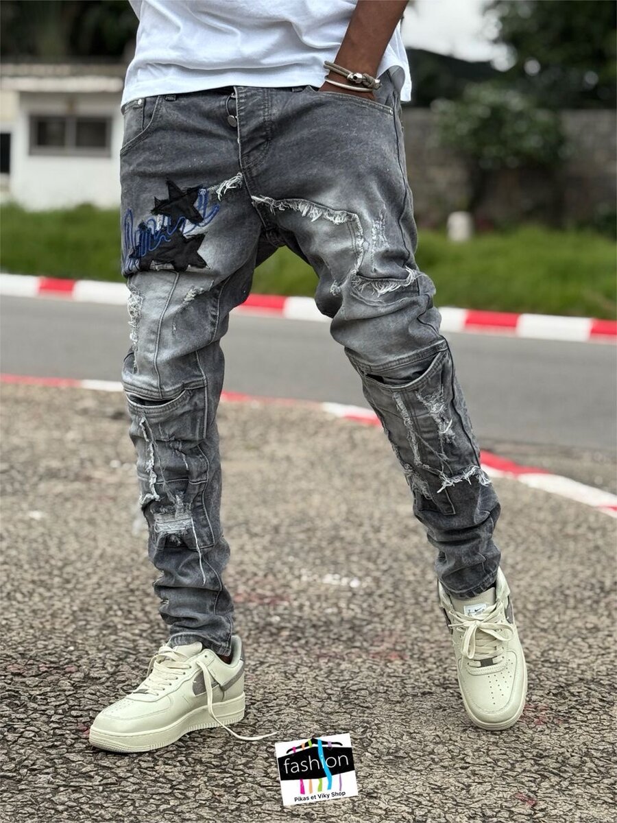 Jeans Homme Streetwear