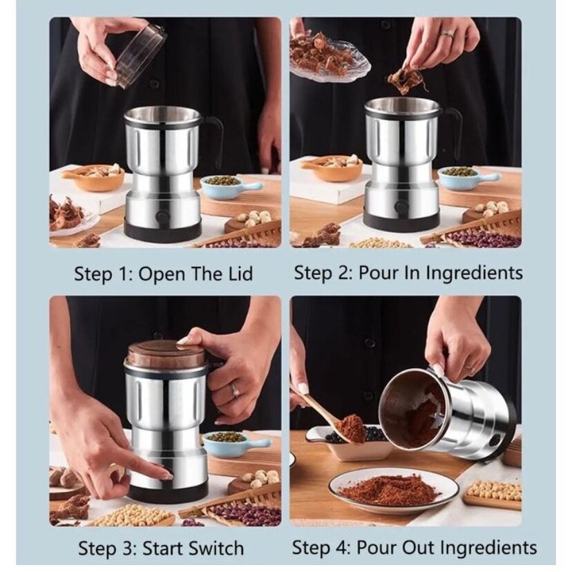 Stainless Steel Multi Food-Grinder