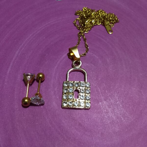 Parure Collier et Boucles