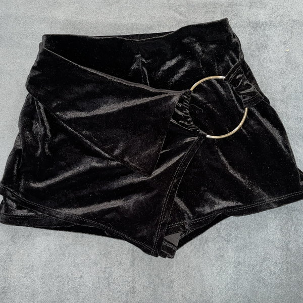 Corset and shorts combo