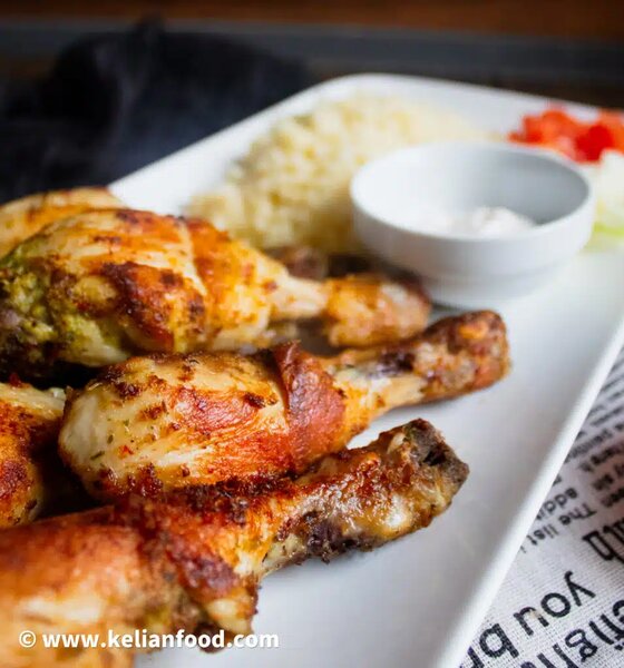 Poulet rôti épicé