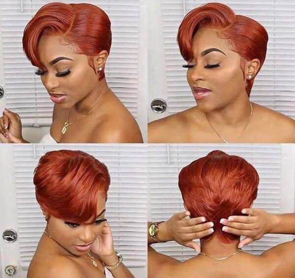 Perruques Courtes en Dentelle