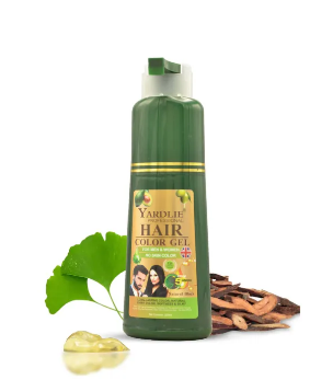Yardlie Natural Black Hair Color Gel Shampoo 200ml
