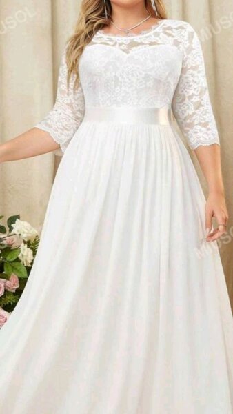 Robe de mariée en dentelle élégante