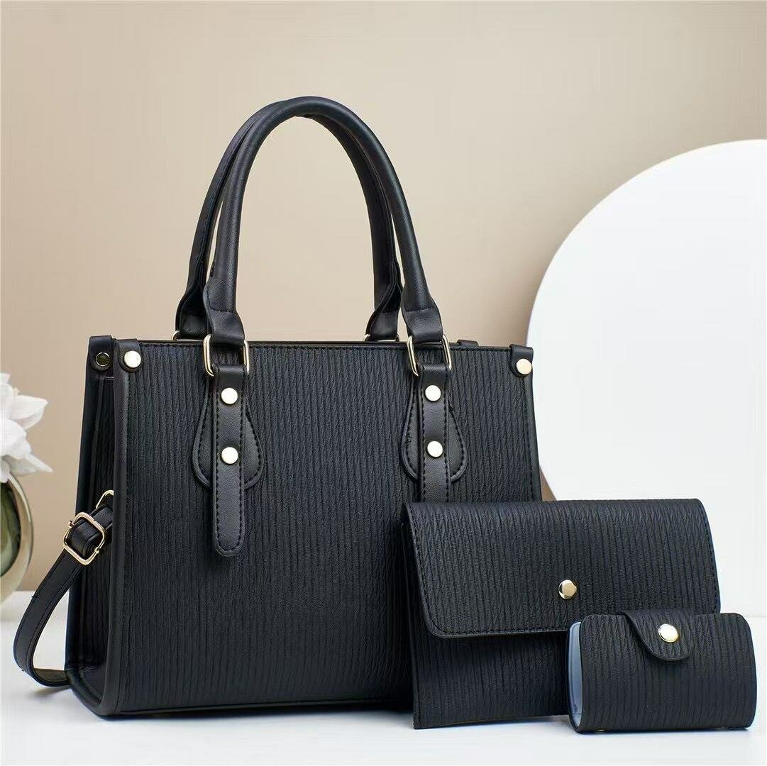 Ensemble sac cuir élégant